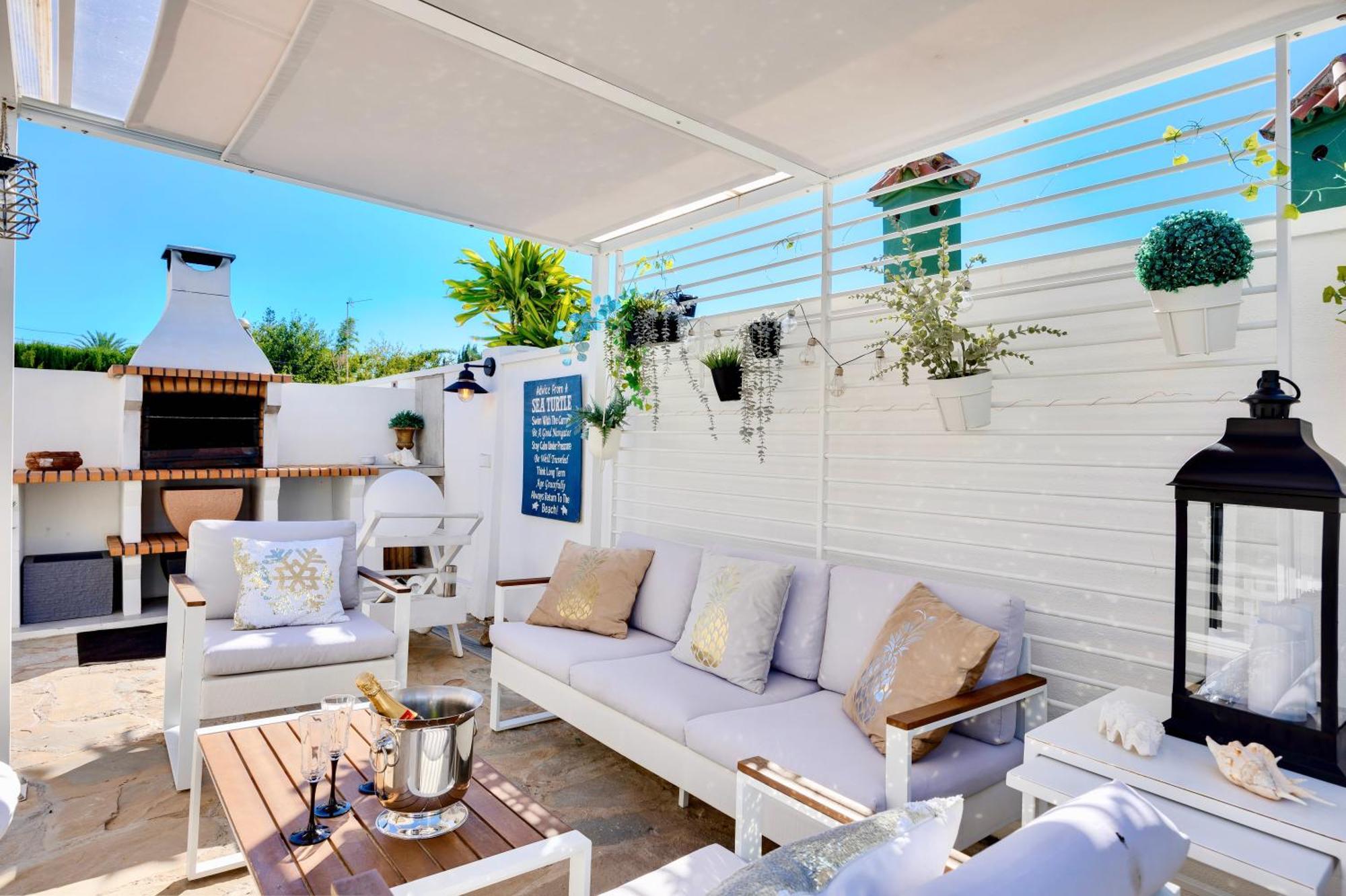 Villa Casacara Marbella Beachside Costabella -Spain מראה חיצוני תמונה