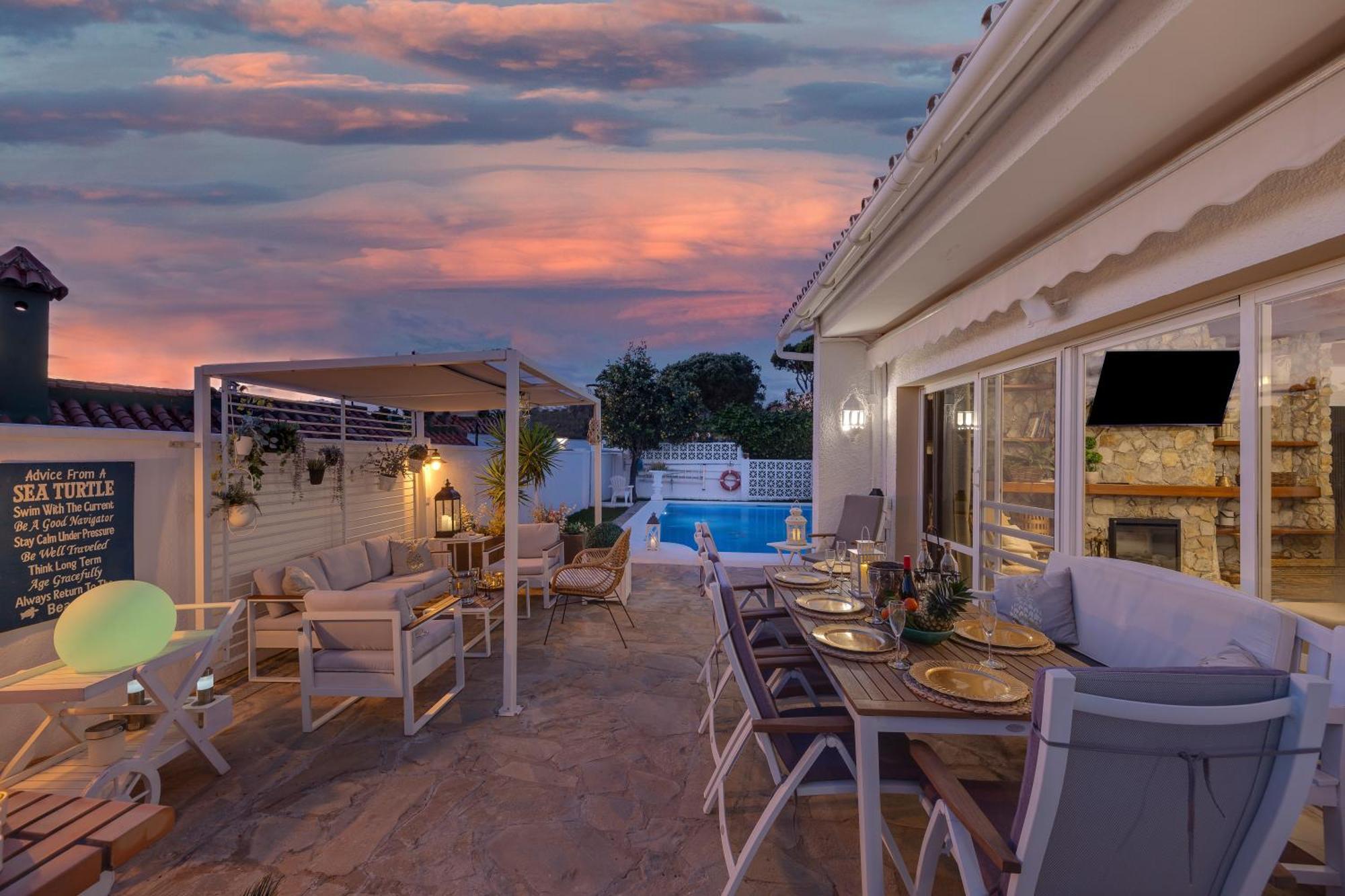 Villa Casacara Marbella Beachside Costabella -Spain מראה חיצוני תמונה
