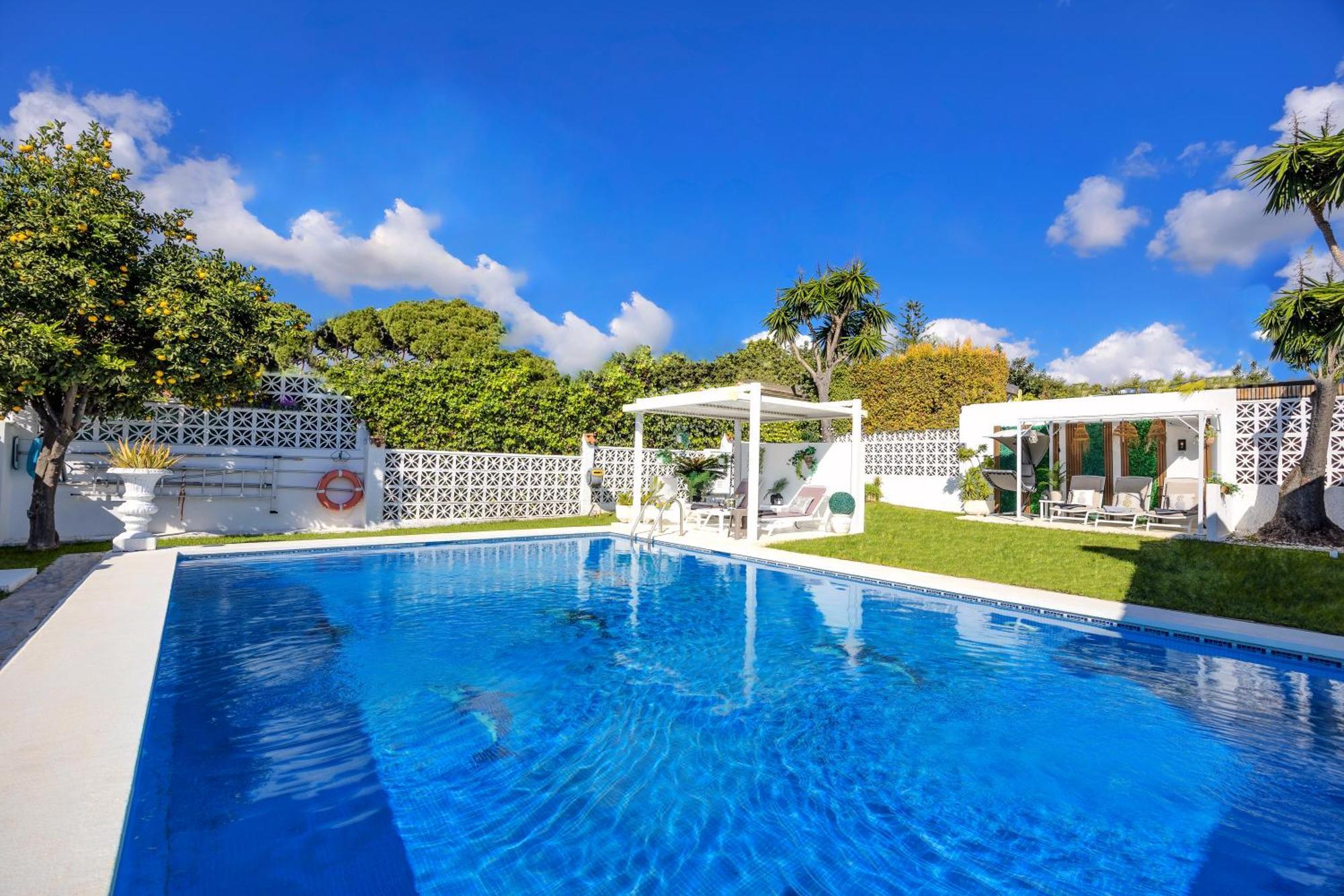 Villa Casacara Marbella Beachside Costabella -Spain מראה חיצוני תמונה
