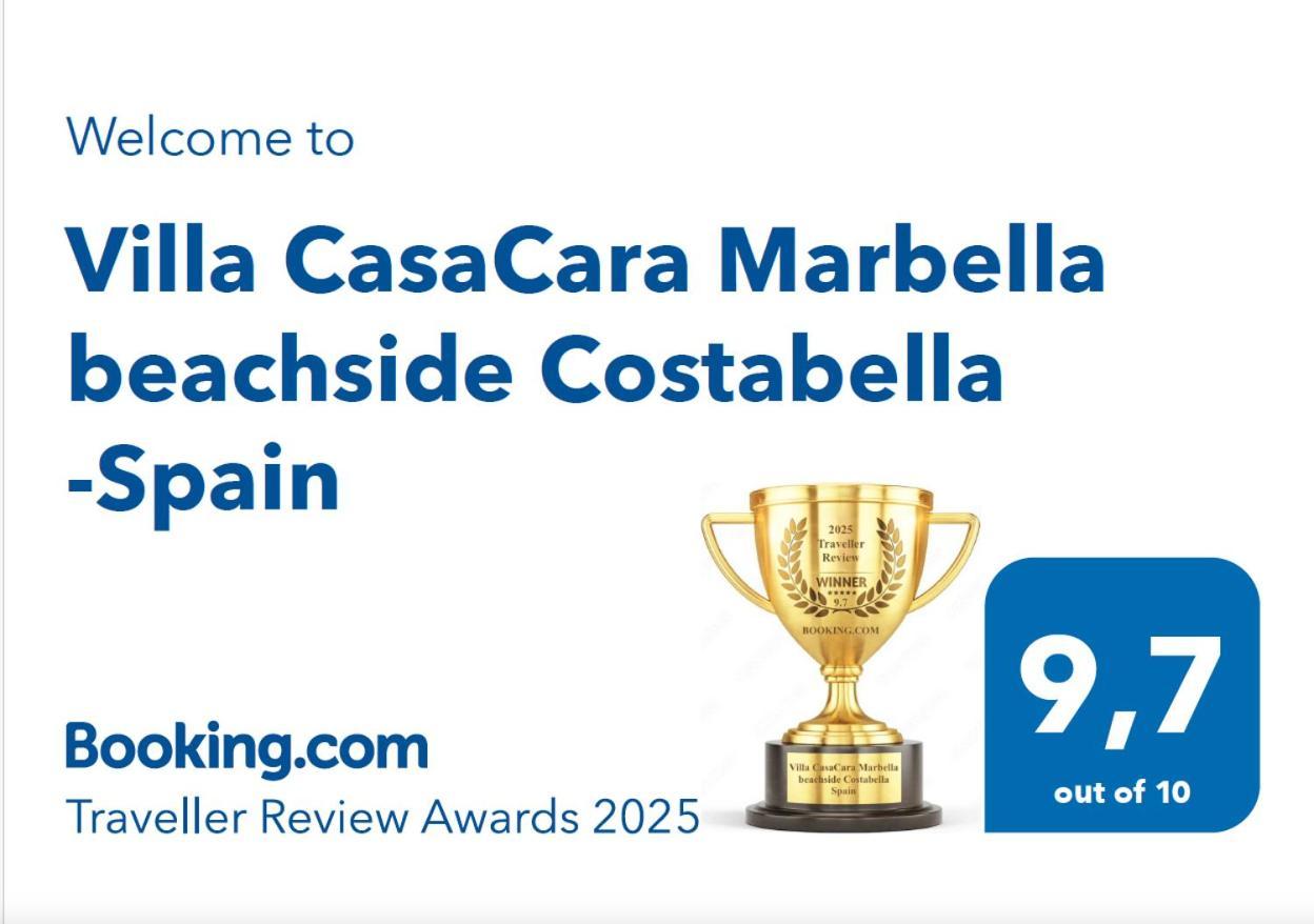 Villa Casacara Marbella Beachside Costabella -Spain מראה חיצוני תמונה